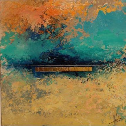 Gemälde Abstraction #2652 von Hévin Christian | Gemälde Abstrakt Acryl, Öl, Pastell Minimalistisch, Pop-Ikonen