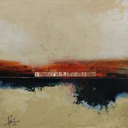 Painting Abstraction #2656 by Hévin Christian | Painting Abstract Acrylic, Oil, Pastel Minimalist, Pop icons
