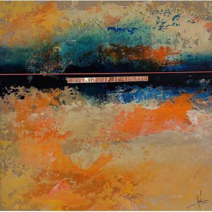 Gemälde Abstraction #2660 von Hévin Christian | Gemälde Abstrakt Acryl, Öl, Pastell Minimalistisch