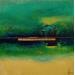 Gemälde Abstraction #2657 von Hévin Christian | Gemälde Abstrakt Minimalistisch Öl Acryl Pastell