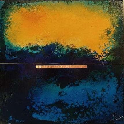 Gemälde Abstraction #2663 von Hévin Christian | Gemälde Abstrakt Acryl, Öl, Pastell Minimalistisch