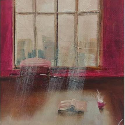 Painting une pause by Vinnie | Painting Figurative Oil