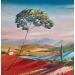 Gemälde Sous mon fin parasol von Fonteyne David | Gemälde Figurativ Landschaften Natur Öl