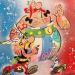 Peinture Obelix Asterix par Kedarone | Tableau Pop-art Icones Pop Graffiti Acrylique