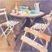 Peinture Café time par Dandapat Swarup | Tableau Figuratif Urbain Aquarelle