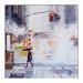 Painting NY steam by Poumès Jérôme | Painting Figurative Urban Acrylic