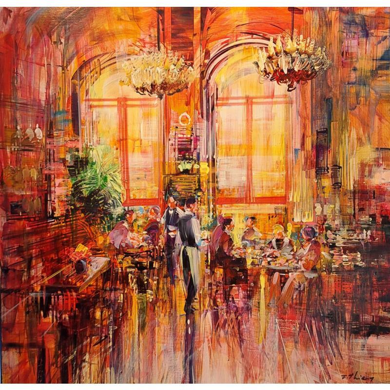 Painting Kir Royal by Frédéric Thiery | Painting Figurative Acrylic