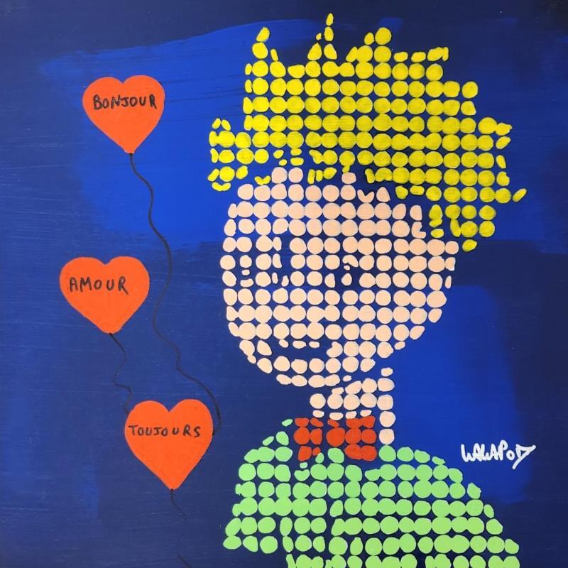 Peinture Petit Prince  par Wawapod | Tableau Pop-art Icones Pop Acrylique Posca