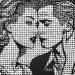 Painting Couple noir et blanc  by Wawapod | Painting Pop-art Pop icons Acrylic Posca