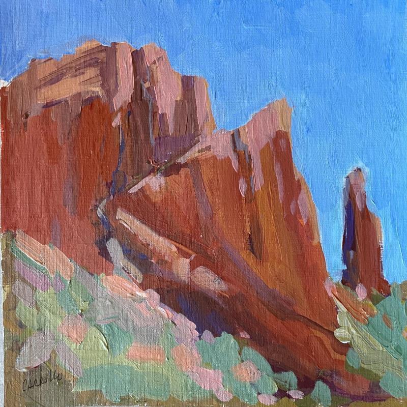 Painting Sedona Palette by Carrillo Cindy  | Painting Figurative Oil Landscapes