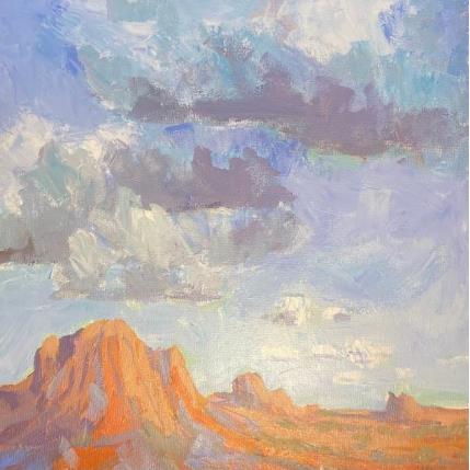 Painting Summer Showers in Sedona by Carrillo Cindy  | Painting Figurative Oil Landscapes