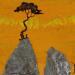 Painting A 381 by Lemonnier  | Painting Subject matter Landscapes Acrylic Zinc