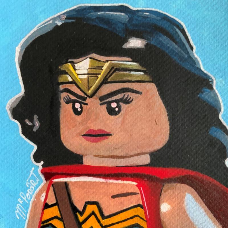 Peinture Wonder « L » par MR.P0pArT | Tableau Pop-art Icones Pop Acrylique Posca