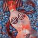 Painting La lady et les gogos by Doudoudidon | Painting Raw art Nude Acrylic