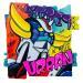 Painting Life by Molla Nathalie  | Painting Pop-art Pop icons Wood Acrylic Posca