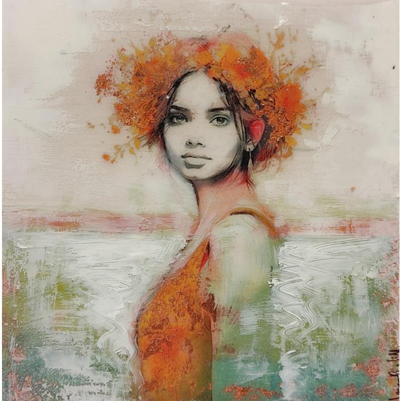 Painting meri plantada by Bofill Laura | Painting Figurative Portrait Acrylic Resin