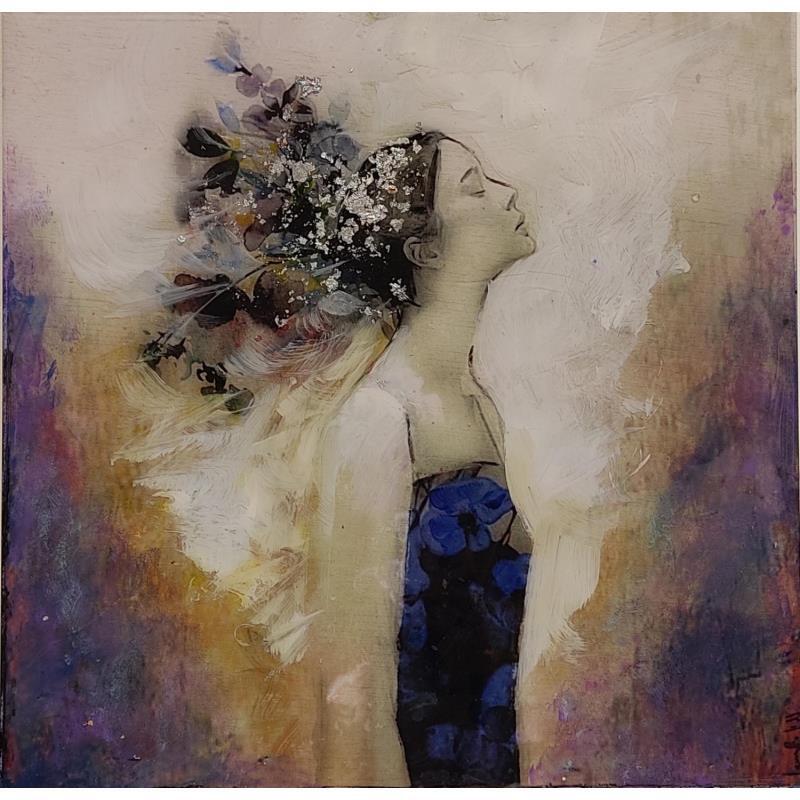 Painting mi amor  by Bofill Laura | Painting Figurative Portrait Acrylic Resin