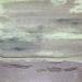 Peinture Carré Tranquille 4 par CMalou | Tableau Matiérisme Minimaliste Sable