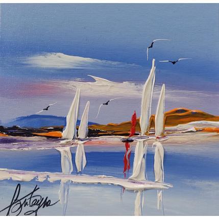 Gemälde Viens vite von Fonteyne David | Gemälde Figurativ Acryl Marine, Pop-Ikonen
