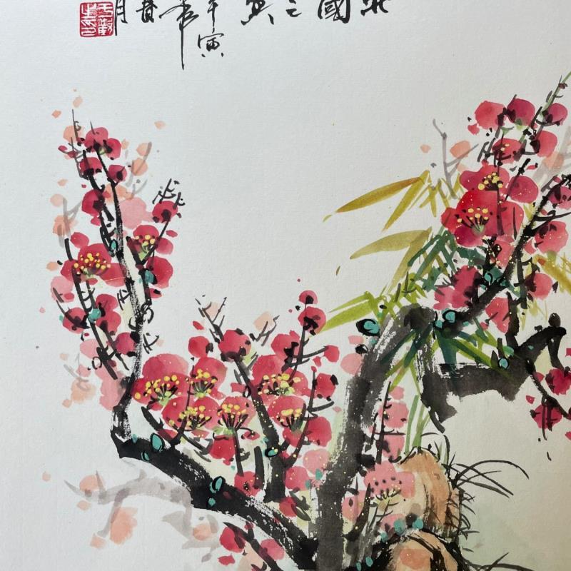 Peinture Spring par Yu Huan Huan | Tableau Figuratif Nature Encre