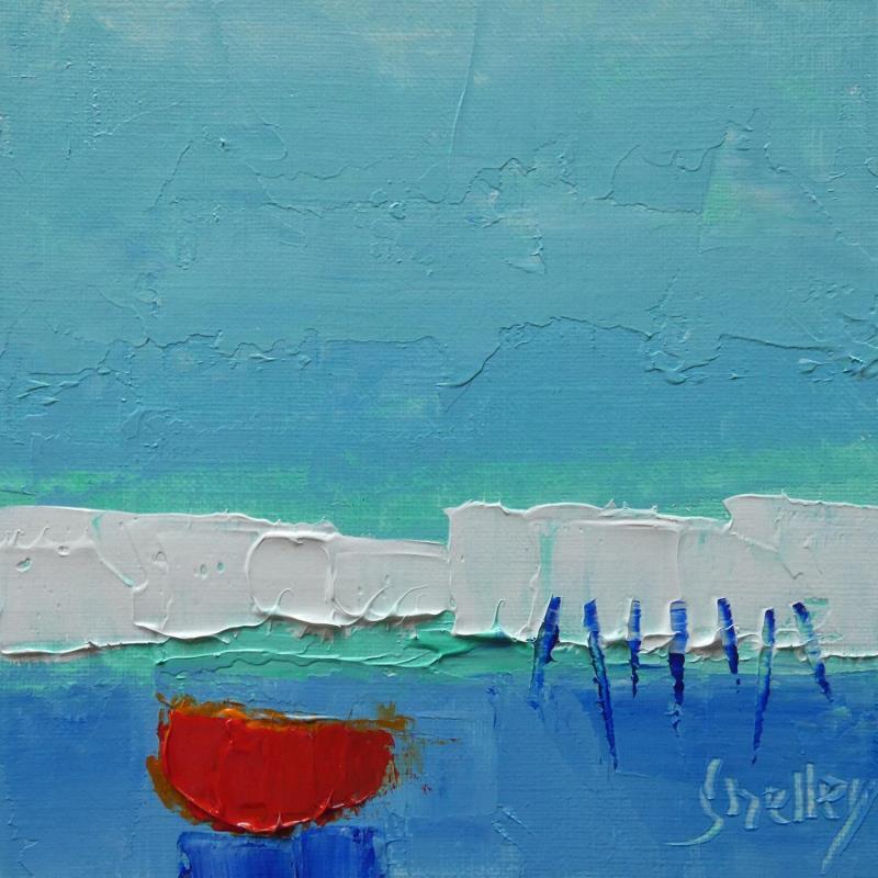 Peinture Transparent par Shelley | Tableau Abstrait Huile