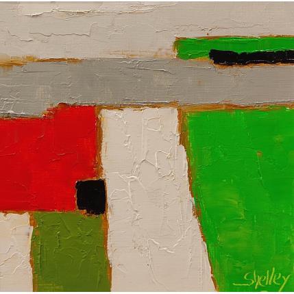 Painting Témérité by Shelley | Painting Abstract Oil
