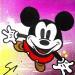 Painting HEY I’ M MICKEY by Mestres Sergi | Painting Pop-art Pop icons Graffiti Acrylic