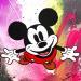 Painting MICKEY IS HERE by Mestres Sergi | Painting Pop-art Pop icons Graffiti Acrylic