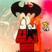 Painting SNOOPY IS THE NEW BATMAN by Mestres Sergi | Painting Pop-art Pop icons Graffiti Acrylic