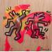 Painting KH Dance by Chauvijo | Painting Pop-art Pop icons Graffiti Acrylic Resin