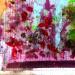 Gemälde F1 Douce fougère von Sablyne | Gemälde Art brut Porträt Alltagsszenen Kinder Holz Acryl Collage Tinte Pastell Blattgold Upcycling Papier Pigmente