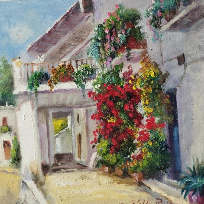 Painting Rincon de las alpujarras by Cabello Ruiz Jose | Painting Impressionism Life style Oil