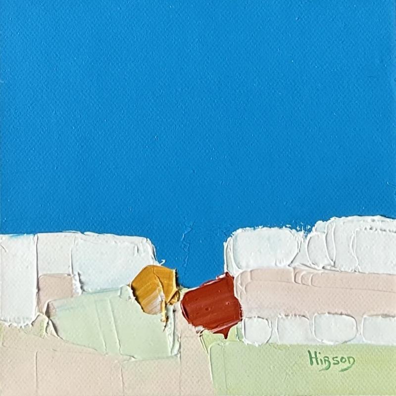 Painting Horizon3 by Hirson Sandrine  | Painting Abstract Oil Landscapes, Minimalist, Nature