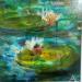 Peinture Grand jardin  par Solveiga | Tableau Impressionnisme Paysages Acrylique