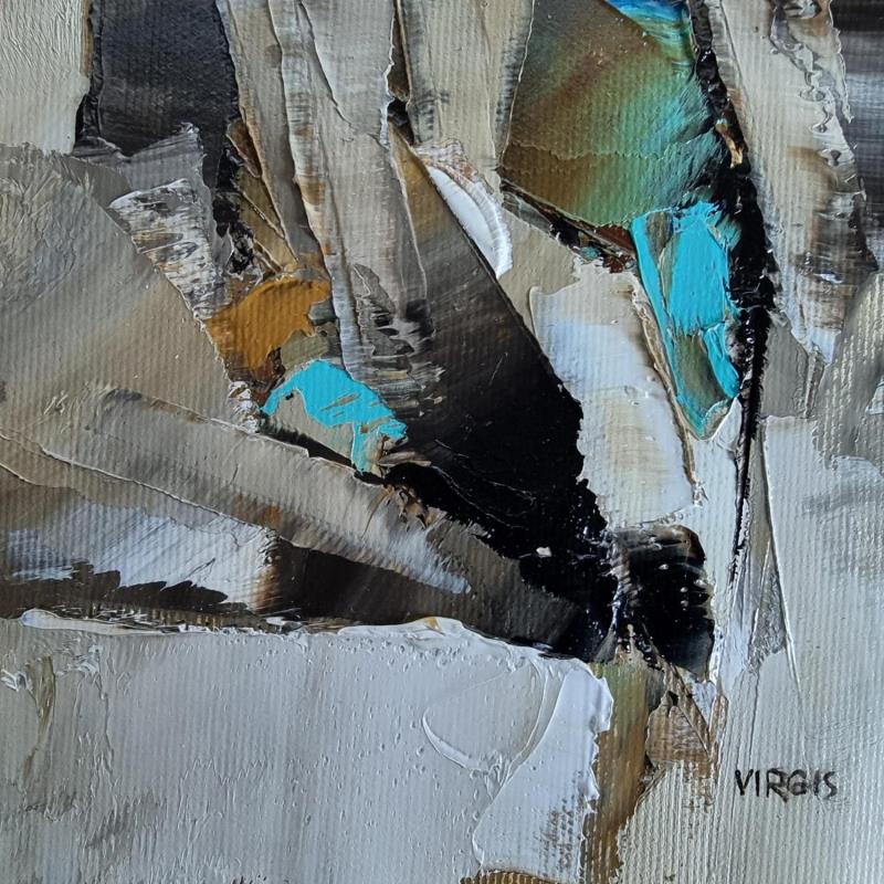 Painting Almost out of place by Virgis | Painting Abstract Minimalist Oil