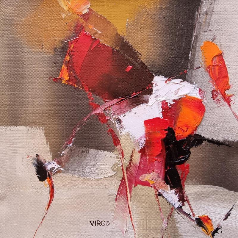 Peinture A short term effect par Virgis | Tableau Abstrait Minimaliste Huile