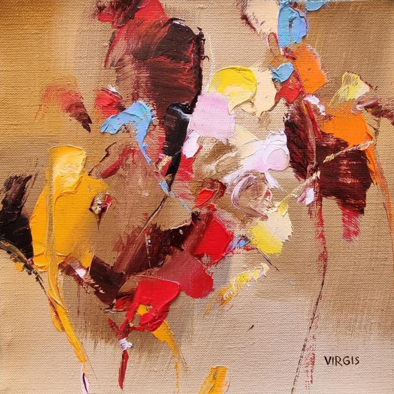 Peinture Aspects of the game par Virgis | Tableau Abstrait Minimaliste Huile