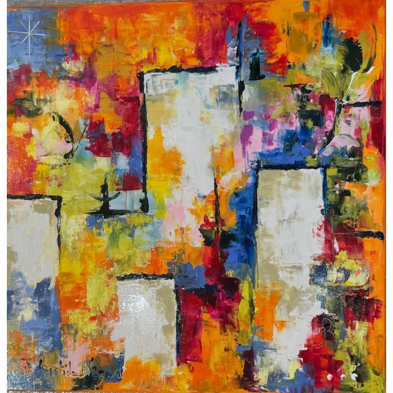 Painting Résister by Bastide d´Izard Armelle | Painting Abstract