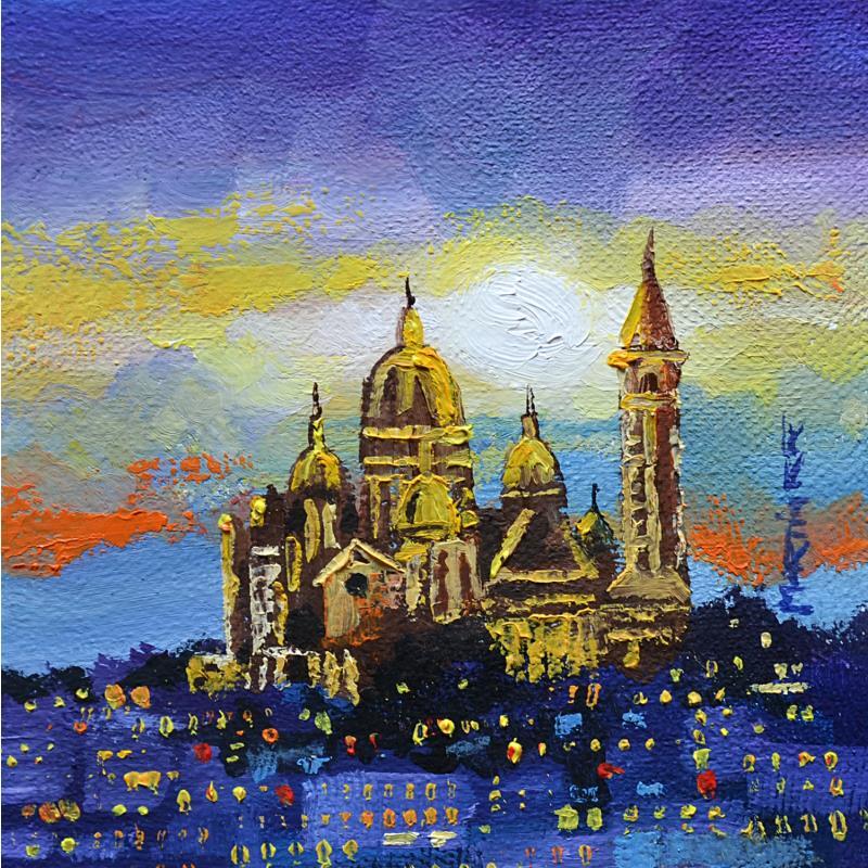 Peinture El Monte par Rodriguez Rio Martin | Tableau Impressionnisme Urbain Huile