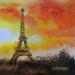 Peinture La Antena par Rodriguez Rio Martin | Tableau Impressionnisme Urbain Huile