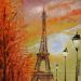 Peinture Perspectiva par Rodriguez Rio Martin | Tableau Impressionnisme Urbain Huile