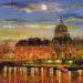 Painting Luna by Rodriguez Rio Martin | Painting Impressionism Urban Oil