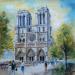 Peinture Fractales par Rodriguez Rio Martin | Tableau Impressionnisme Urbain Huile