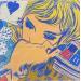 Peinture L'Amour par Revel | Tableau Pop-art Icones Pop