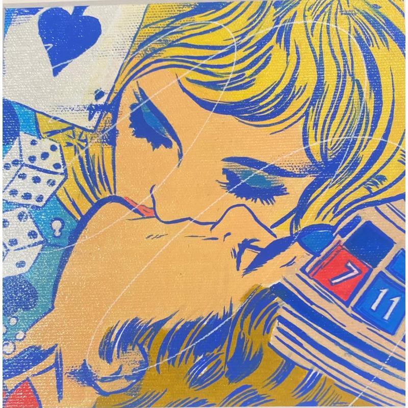 Painting L'Amour by Revel | Painting Pop-art Pop icons