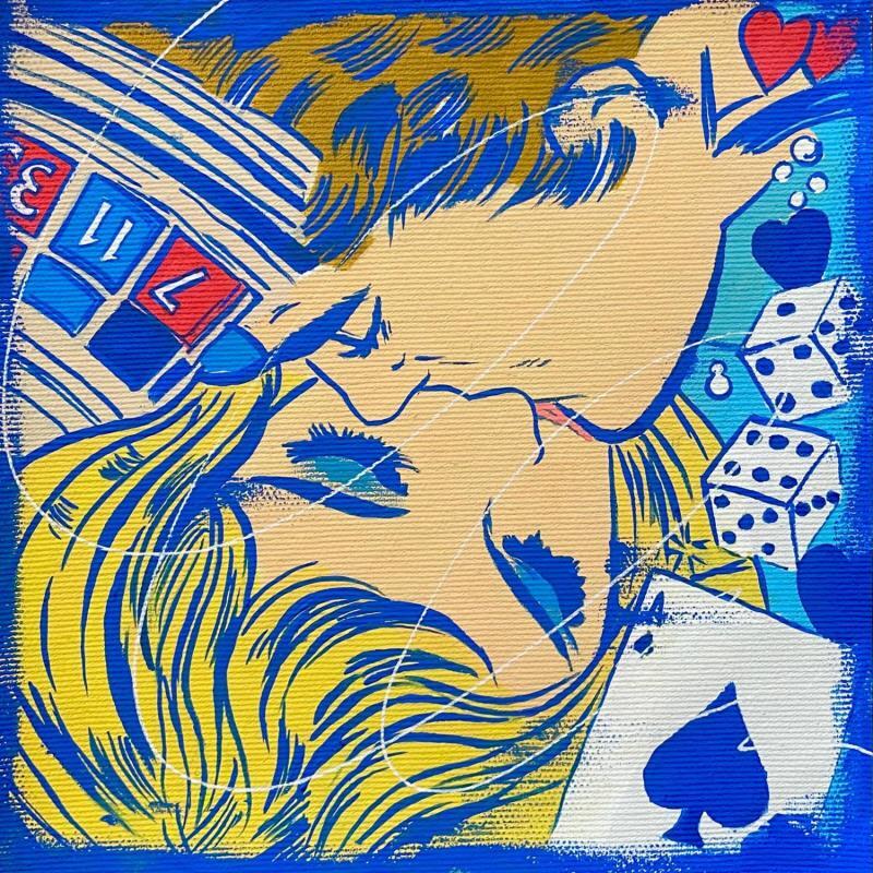 Peinture L'Amour par Revel | Tableau Pop-art Icones Pop Acrylique