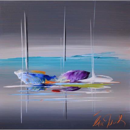 Painting Voyage insolite by Munsch Eric | Painting Figurative Acrylic, Oil Marine, Pop icons