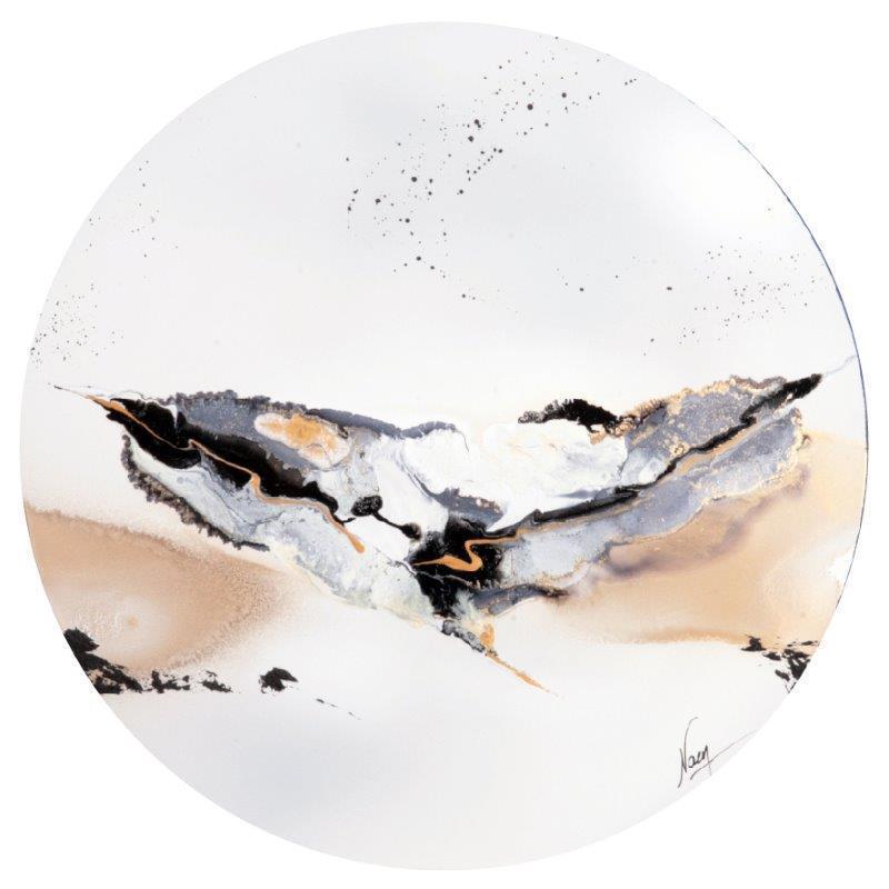 Peinture C2878 par Naen | Tableau Abstrait Acrylique Encre