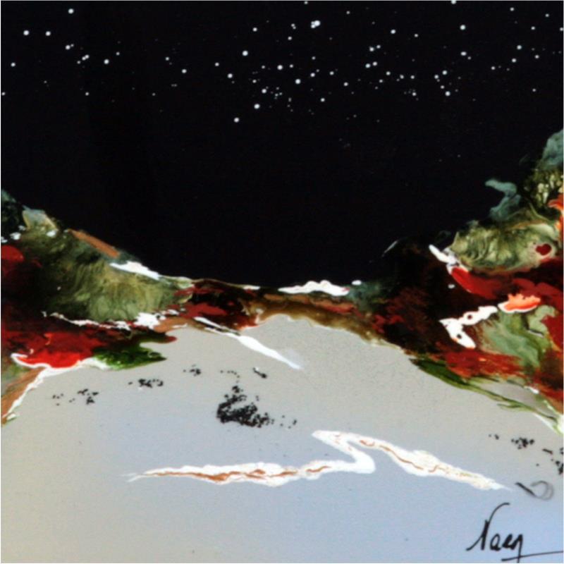 Painting C2279 by Naen | Painting Abstract Landscapes Nature Acrylic Ink