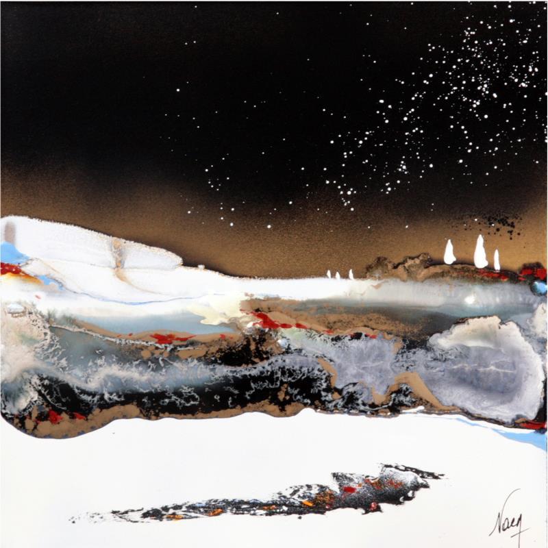 Painting C2496 by Naen | Painting Abstract Landscapes Nature Acrylic Ink